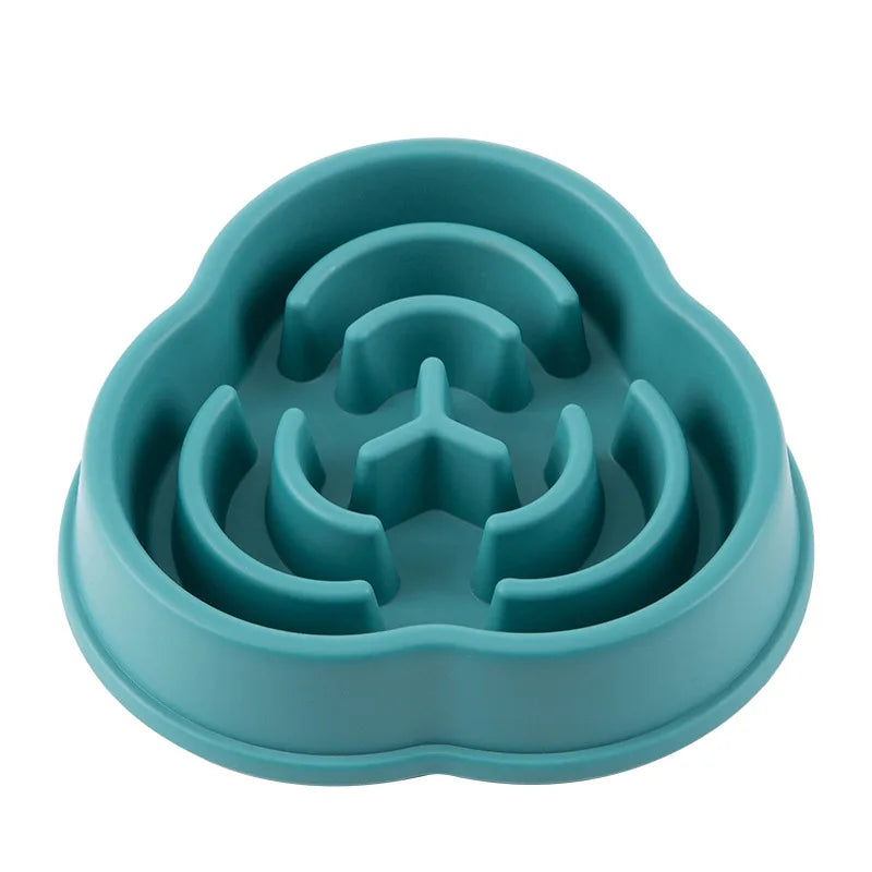 dog and cat bowl for slower eating and healthier life