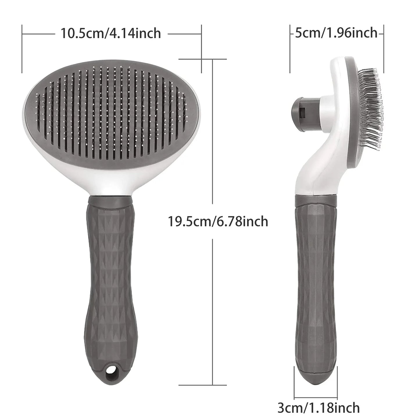 Pet Dog Brush Cat Comb Self Cleaning Pet Hair Remover Brush For Dogs and Cats.